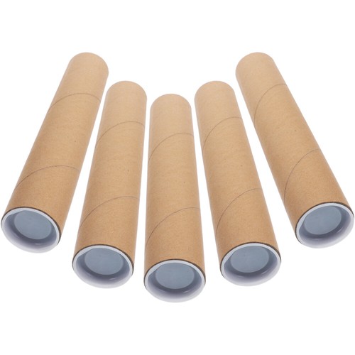 5 Pcs Postal Administration Documents Tube Poster Tubes for Mailing
