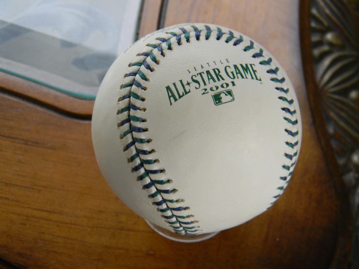 レア物　未使用　2001年 MLB　オールスターゲーム　記念ボール シアトル 希少 レア 2001年 MLB オールスターゲーム 記念ボール シアトル