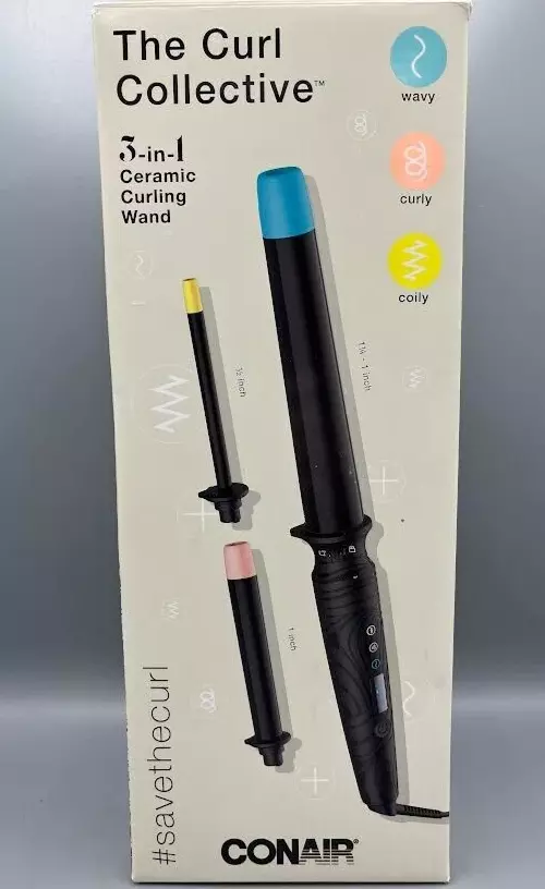Conair curling top iron set