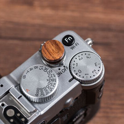 Wooden Camera Shutter Release Button Fit For Fujifilm XT4 XT5