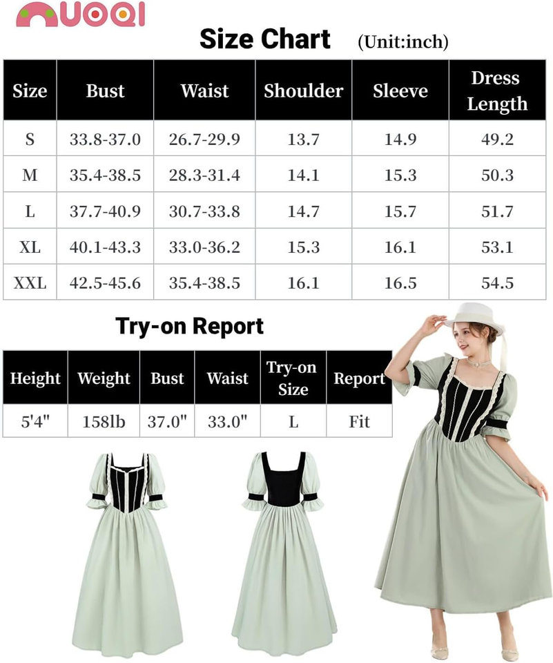 Women Colonial Dress Pioneer Colonial Costume Civil War Victorian Style