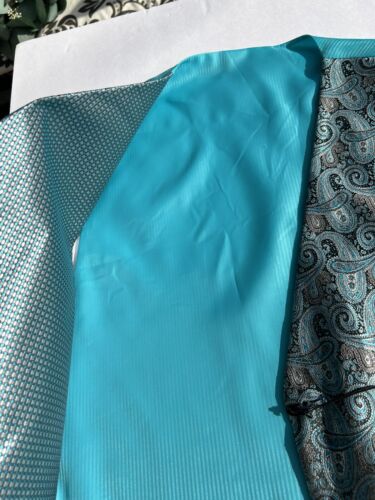 Falcone Four Button Single Breasted Reversible Suit Vest , NWT Size 1X - Picture 3 of 10