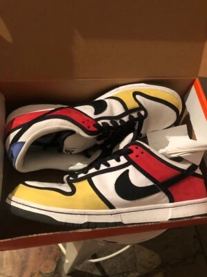 nike dunk sb low piet mondrian