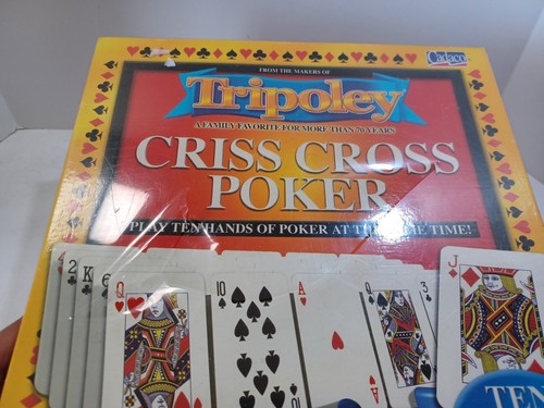 Tripoley Criss Cross Poker Game by Cadaco 2005 (NEW SEALED) Ages 8+ - Picture 5 of 10
