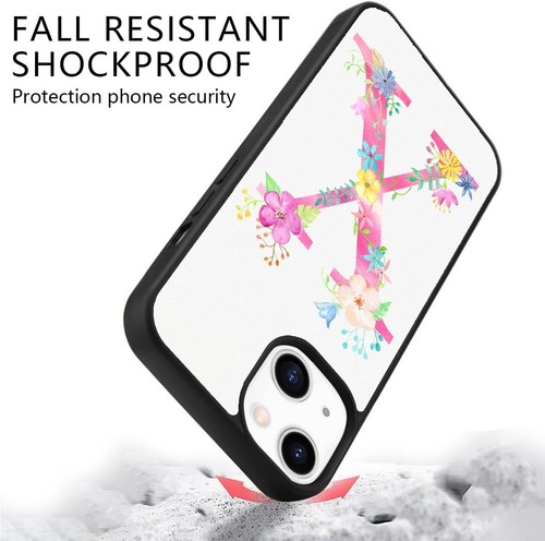 Anti scratch Cover For Samsung A15 A16 S23 S24 S25 Ultra FE flowers alphabet x - 第 19/25 張圖片
