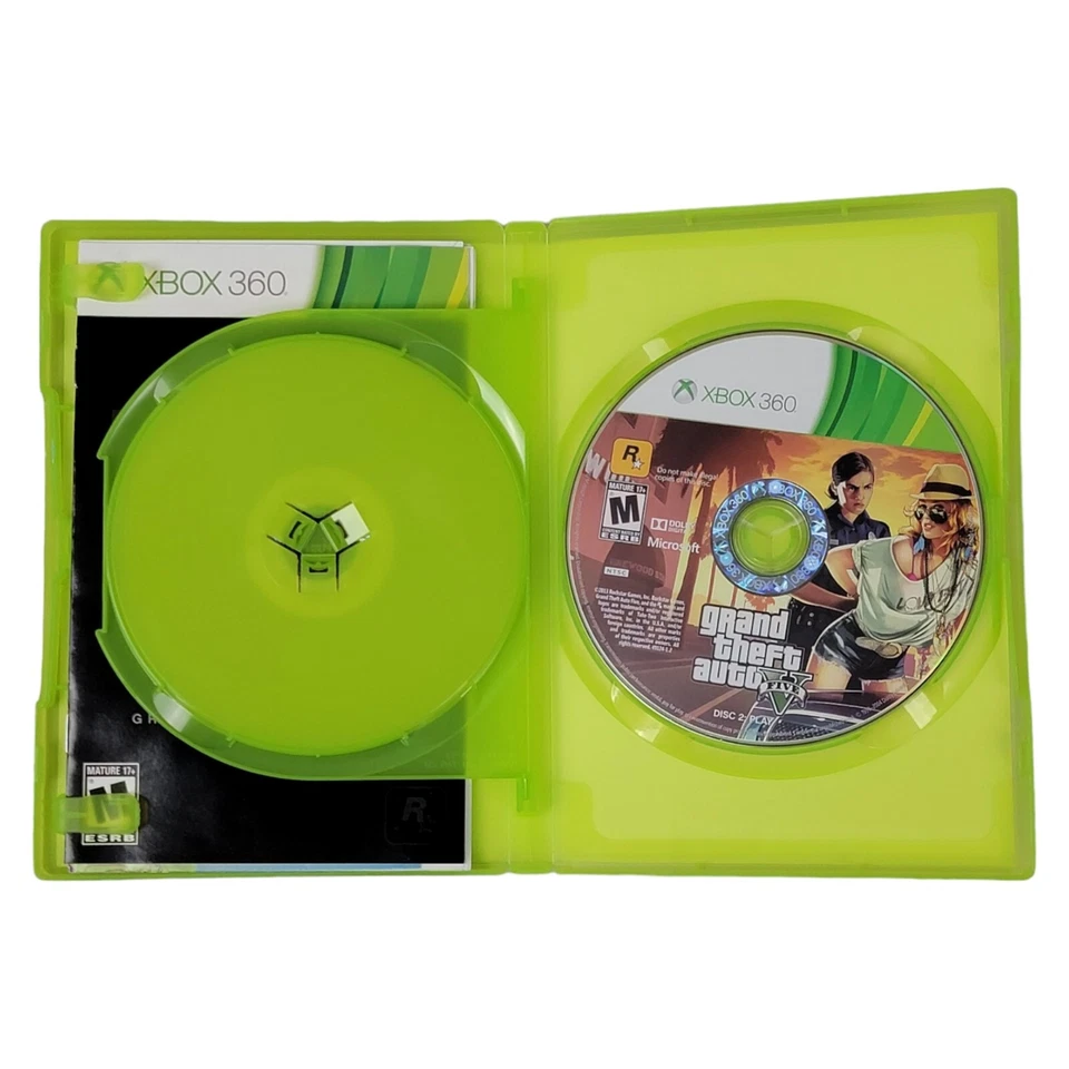 Xbox 360 Game Lot - GTA 5, Fable 3 & Splinter Cell - Image 3 of 4