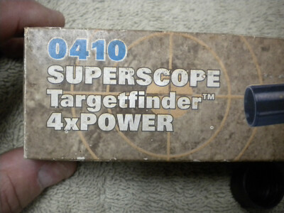 Crosman AirGuns 0410 Superscope Targetfinder Rifle Scope 4x Power