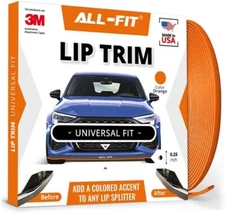 All-Fit Automotive | Lip Trim - Universal Fit - ¼ Inch - (Orange)