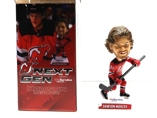 Dawson Mercer New Jersey Devils Next Gen Bobble Head New In Box
