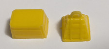 Marx Crate  Ammo Stack Navarone Playset Yellow Plastic Vintage 1970s Set of 2