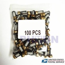100pcs Fuel Injector Micro Basket Filter Asnu03c Injector Repair Kit 6312mm Us