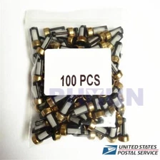 100Pcs Fuel Injector Micro Basket Filter ASNU03C Injector Repair Kit 6*3*12mm US