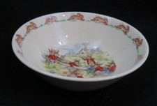 Vintage 1936 Royal Doulton Bone China Bunnykins 5-3/4" Bowl