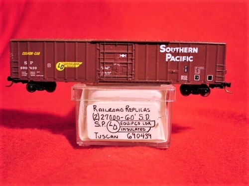 MTL27000 S.P. 'LD CUSHION-CAR' *PERSONALIZADO* 60' RibSide Box Car #690439 COMO NUEVO ESCALA N | Zustand: Used
