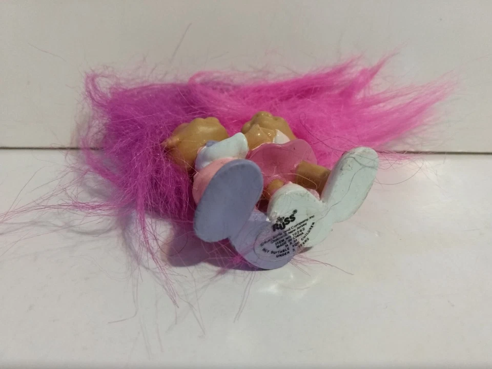 Lote de 6 figuras TROLLS 2 a 3" pulgadas figuras adornos para pasteles DWA Russ Foto 4 de 4