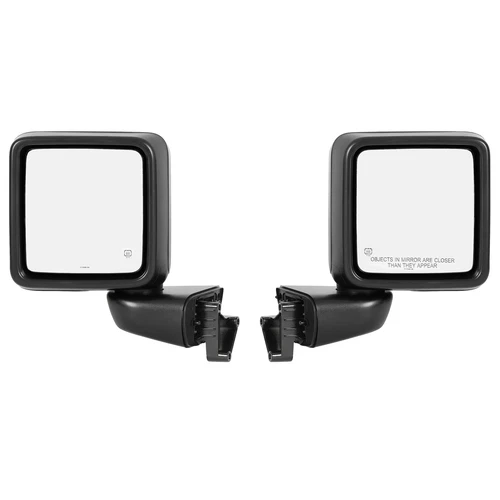 For Wrangler JL Gladiator JT 2018-2023 Heated Power Door Mirrors Set Left+Right