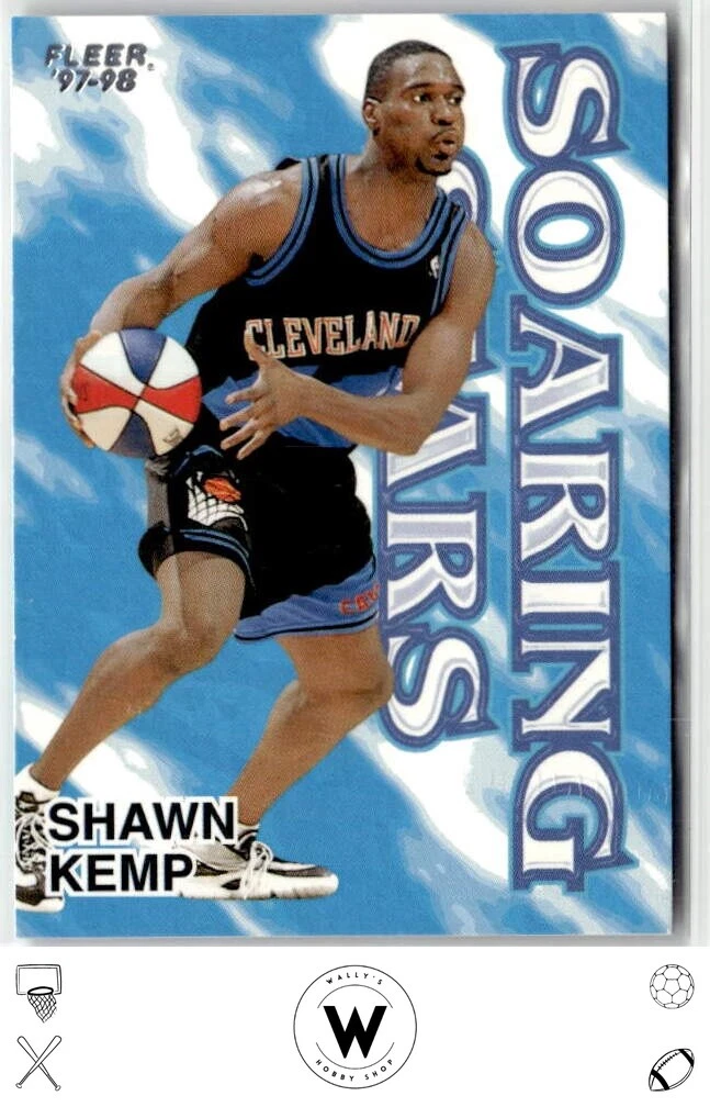 1997-98 Fleer #10SS Shawn Kemp Soaring Stars