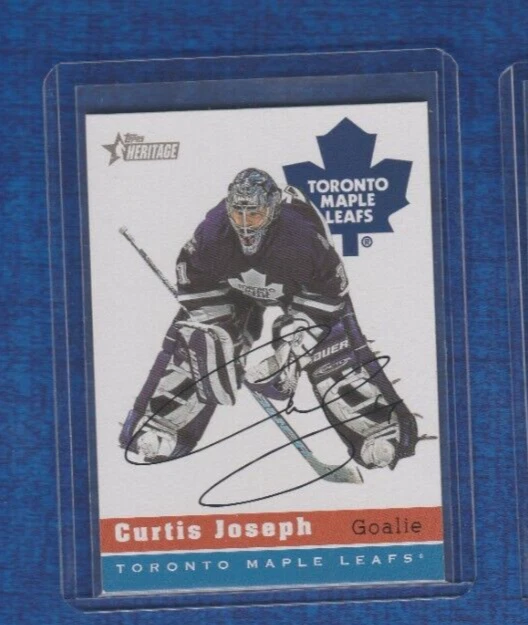 Curtis Joseph trading card