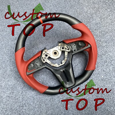 Real Carbon Fiber Steering Wheel Fit for Nissan GT-R GTR 2017 2018 2019- 2024 