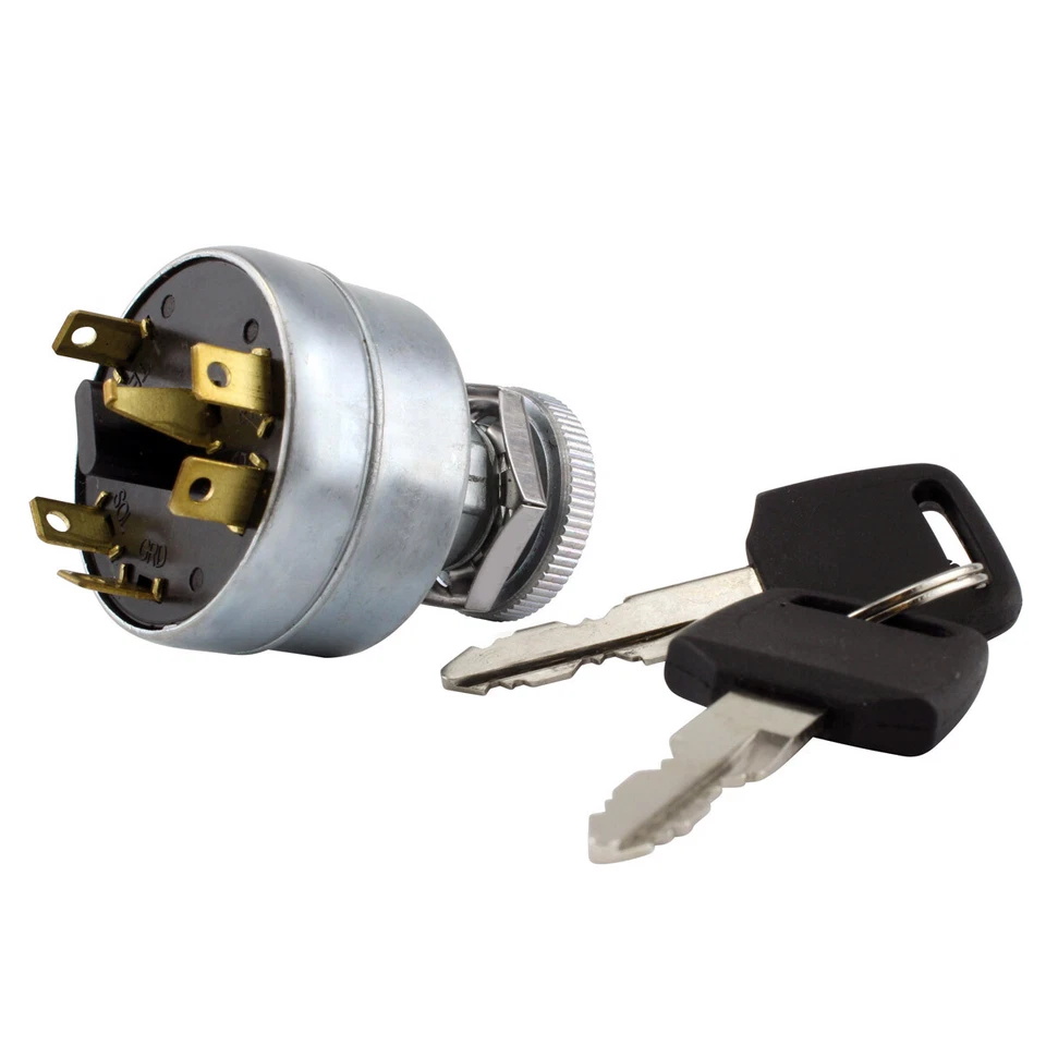 4-Position Ignition Key Switch fits Moto-Ski Capri / Futura / Nuvik 1969-1982 — 第 2/4 张图片