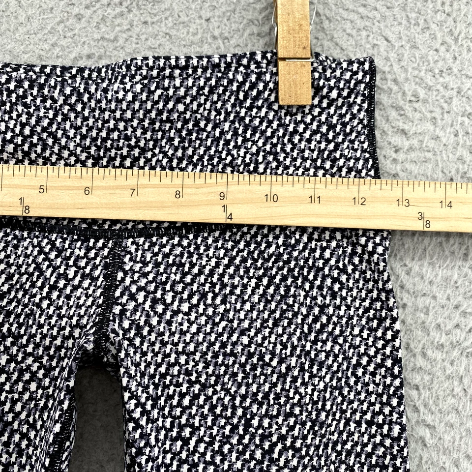 Lululemon Leggings Women's 4 Black Herringbone Crop Low Rise Running Athleisure - Image 4 of 4