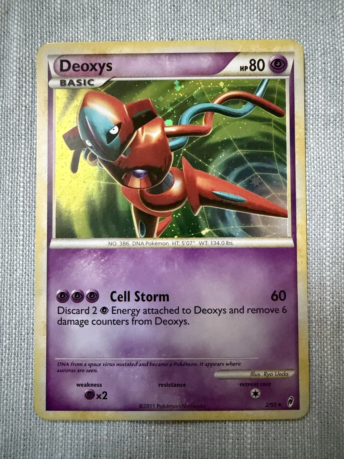 Deoxys 2/95 Call of Legends Holo