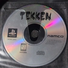 Tekken for Playstation 1 PS1 Silver Label Tested