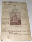 Rare Antique ID'd Deaf Society of America Man! Game Inventor! CT Cabinet Photo! — photo 4