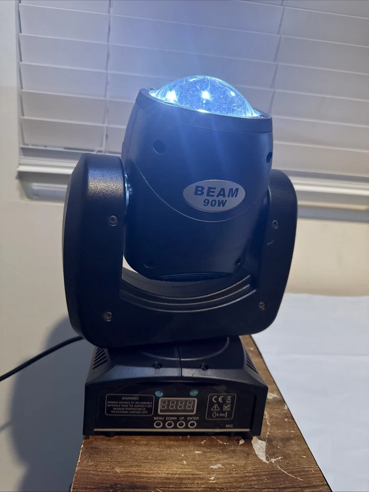 90W Led Beam Moving Head Light DJ Light LED Spotlight Party Club Wedding #1 - Image 3 of 4