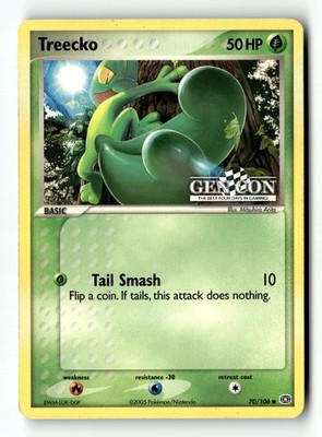 Pokemon Karte Treecko - GEN CON LP Diverse Karten & Produkte 070/106