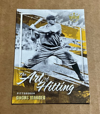 2022 Panini Diamond Kings # AH-9 Honus Wagner The Art of Hitting Pirates