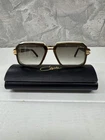 Sunglasses Cazal 6004/3 016 56 17 145 Olive Transparent Brown Gradient lens 100%