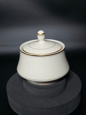 VTG Mikasa Ivory China L2801 Trousdale Sugar Bowl w/Lid