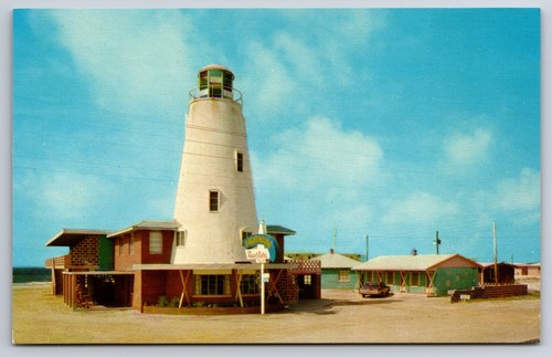 The Lighthouse Resort Motel Gulf Shores Alabama AL Chrome c1970 Postcard