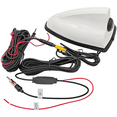 Shark Fin Antenna Blind Spot Camera for 12V Vehicles HD IP67 Waterproof