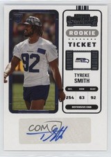 2022 Panini Contenders Rookie Ticket Tyreke Smith #226 Auto 1i0n