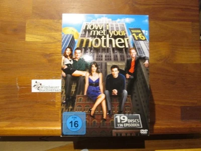 How I Met Your Mother Komplettbox, Seasons 1-6 [19 DVDs] Radnor, Josh und 253073 - Bild 1 von 3