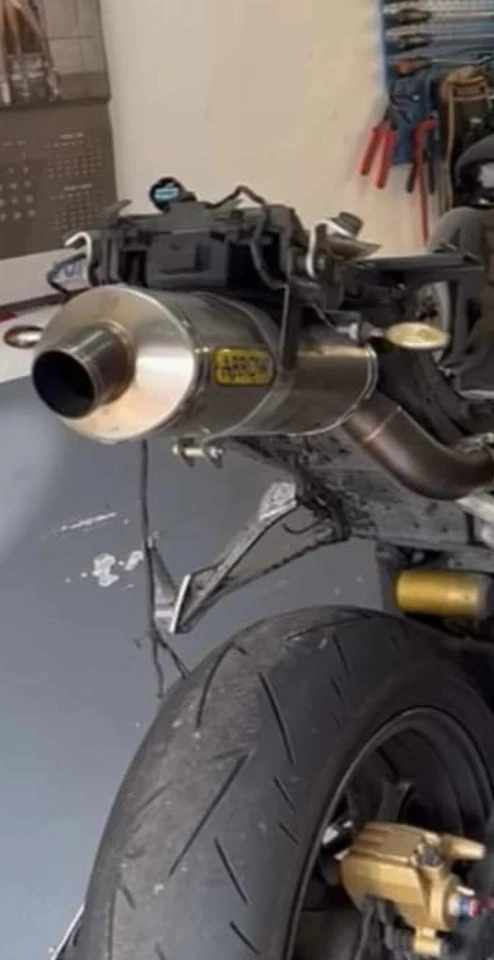 Scarico Arrow Kawasaki Ninja Race-Tech Alluminio Per ZX-6R ZX-6RR 636 2005-2006 - Immagine 4 di 4