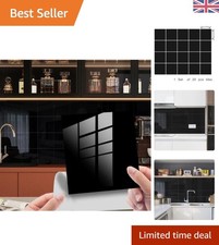 Marble Tile Stickers for Kitchen Bathroom Backsplash - Waterproof PVC Peel & ...
