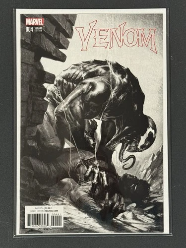 Venom #4 Variant Edition-Gabriele Dell'otto Exclusive Cover B&W NM