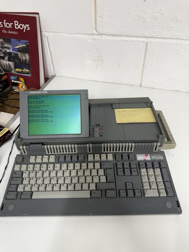 AMSTRAD PPC640 VINTAGE PORTABLE COMPUTER AS ACQUIRED UNTESTED - Photo 5/11