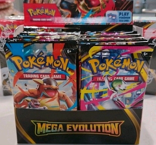 Pokémon TCG  Mega Evolution  ENHANCED Booster Box NEW INDIVIDUAL PACKS 💎💎💎 - Picture 1 of 7