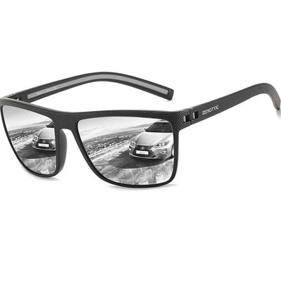 ZENOTTIC Polarized Sunglasses for Men Lightweight UV400 Square Sun Glasses
