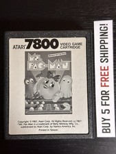 Ms. Pac-Man for Atari 7800 - Cartridge Only, Tested/Works (Atari, 1987)