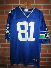 KOREN ROBINSON Vtg y2k 2001-2004 Seattle Seahawks Puma Jersey football Sz Men L