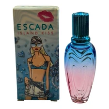 Escada Island Kiss Eau de Toilette Splash Travel Mini 0.14 oz New In Box