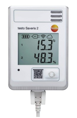 Testo Wireless Temperature and Humidity Data Logger testo Saveris 2-H1 Built-in