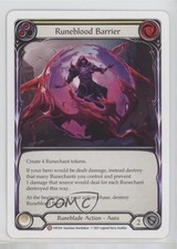 2021 Flesh and Blood - History Pack Vol 1 Runeblood Barrier (Yellow) #1HP269