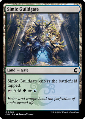 Simic Guildgate #248 (LP) Ravnica Clue CLU Magic MTG