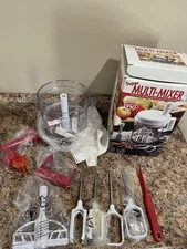 Super Multi-Mixer Mixer & Chopper - Whisks Mixes Chops Beats new  